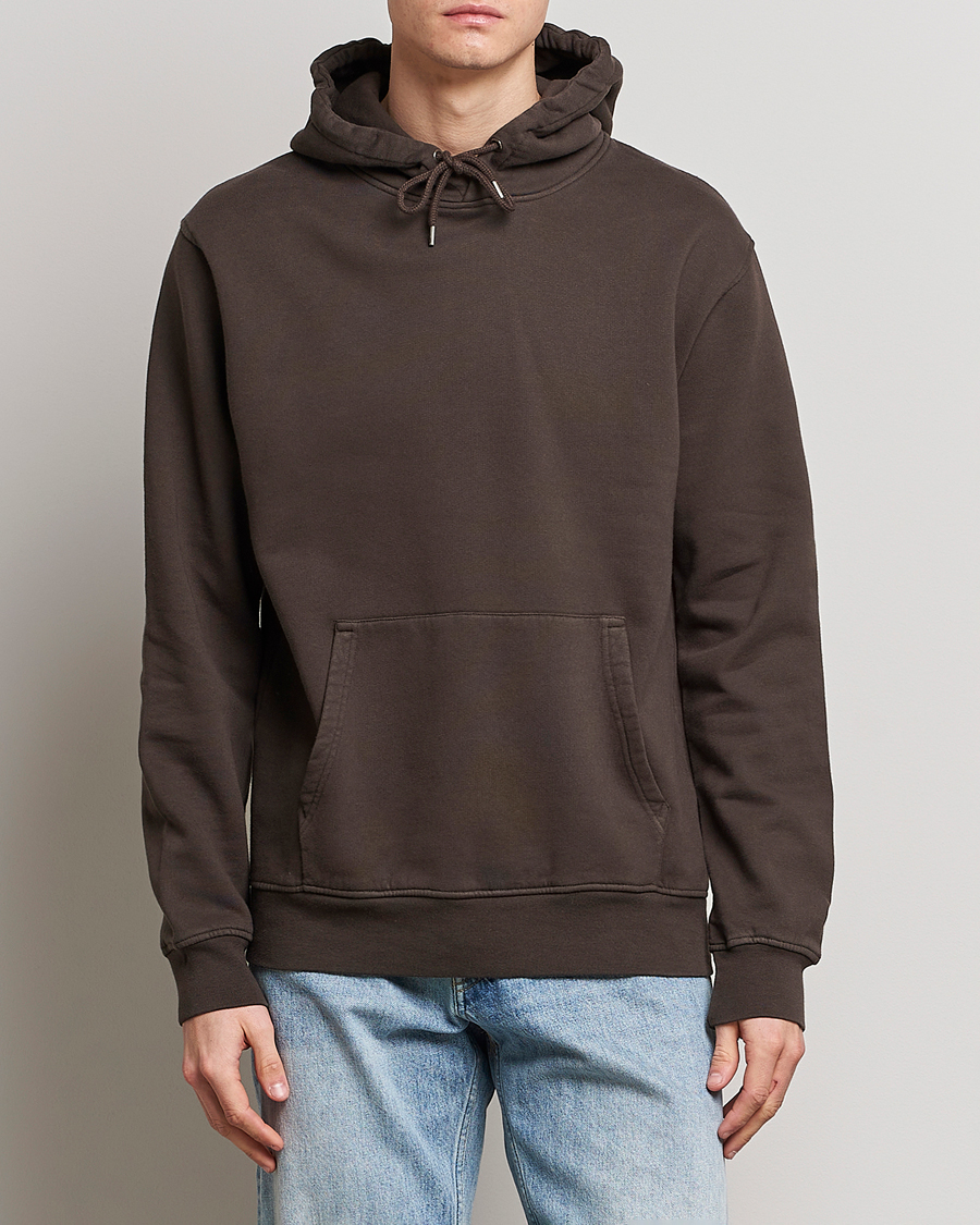 Herre | Hættetrøjer | Colorful Standard | Classic Organic Hood Coffee Brown