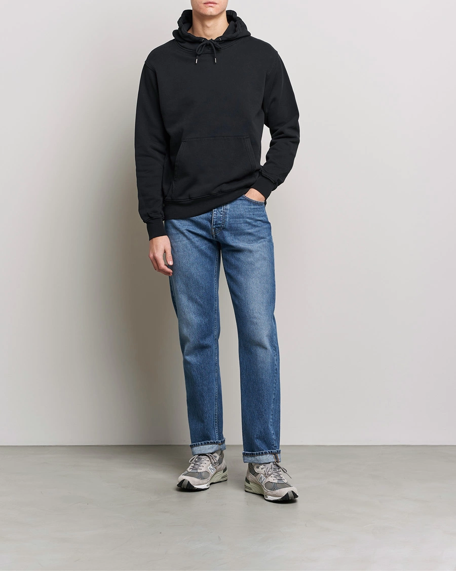 Herre | Trøjer | Colorful Standard | Classic Organic Hood Deep Black