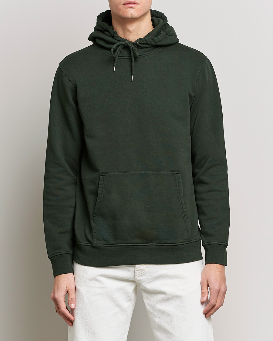 Herre | Hættetrøjer | Colorful Standard | Classic Organic Hood Hunter Green