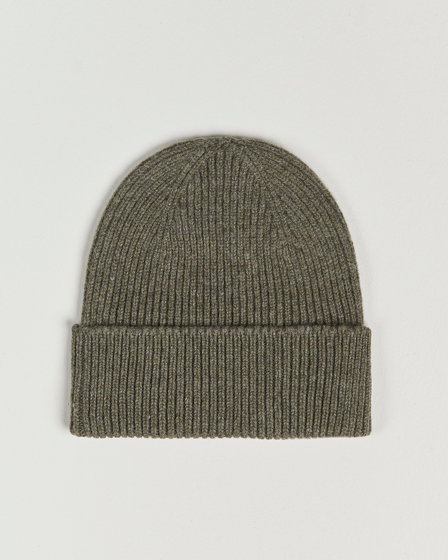Herre | Huer | Colorful Standard | Merino Wool Beanie Dusty Olive