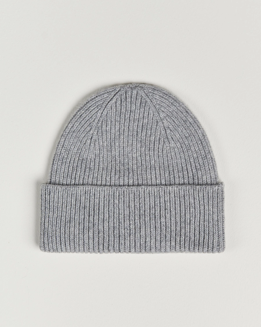Herre | Huer | Colorful Standard | Merino Wool Beanie Heather Grey