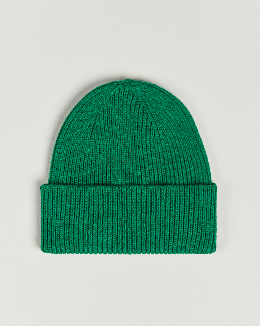 Herre | Colorful Standard Merino Wool Beanie Kelly Green | Colorful Standard | Merino Wool Beanie Kelly Green
