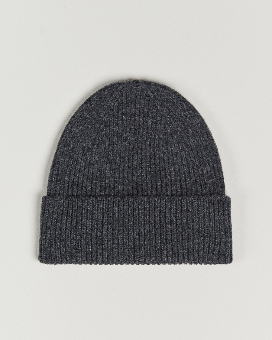 Herre | Huer | Colorful Standard | Merino Wool Beanie Lava Grey