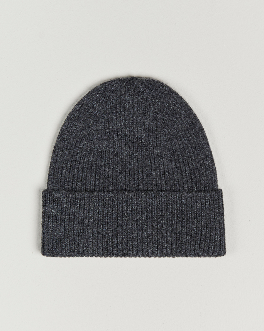 Herre | Huer | Colorful Standard | Merino Wool Beanie Lava Grey