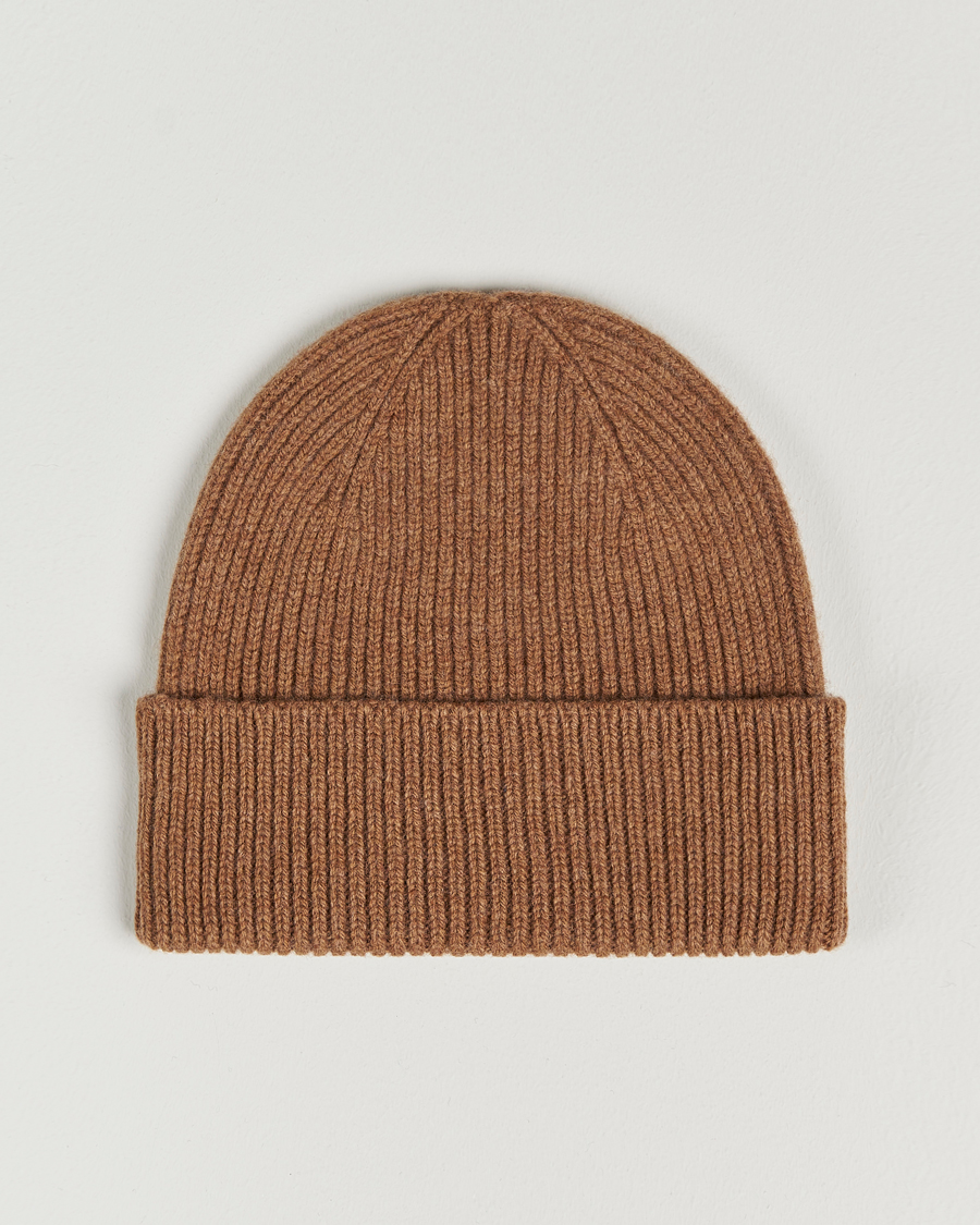 Herre | Colorful Standard Merino Wool Beanie Sahara Camel | Colorful Standard | Merino Wool Beanie Sahara Camel
