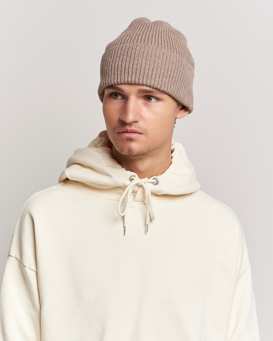 Herre |  | Colorful Standard | Merino Wool Beanie Desert Khaki