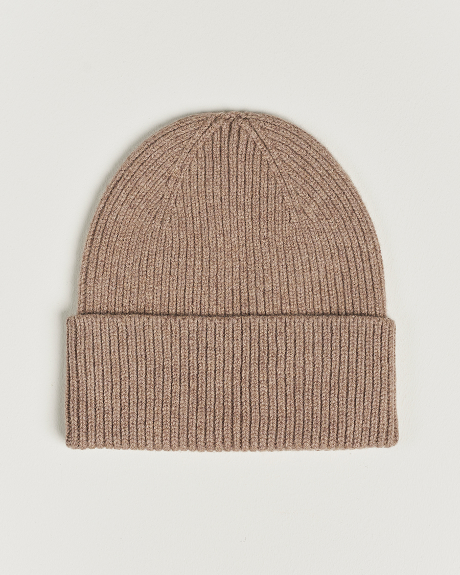 Herre | Colorful Standard Merino Wool Beanie Warm Taupe | Colorful Standard | Merino Wool Beanie Warm Taupe