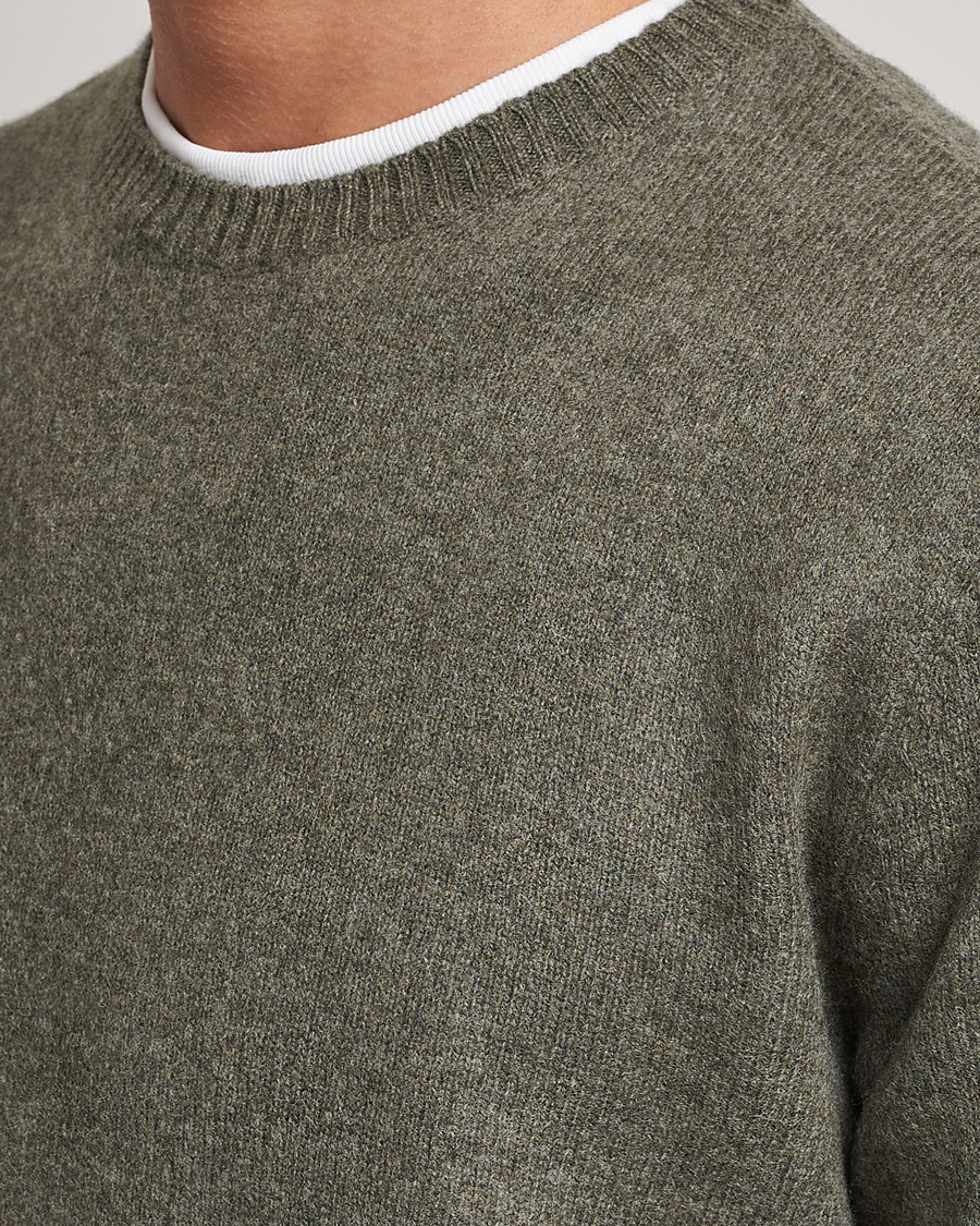 Herre | Trøjer | Colorful Standard | Classic Merino Wool Crew Neck Dusty Olive