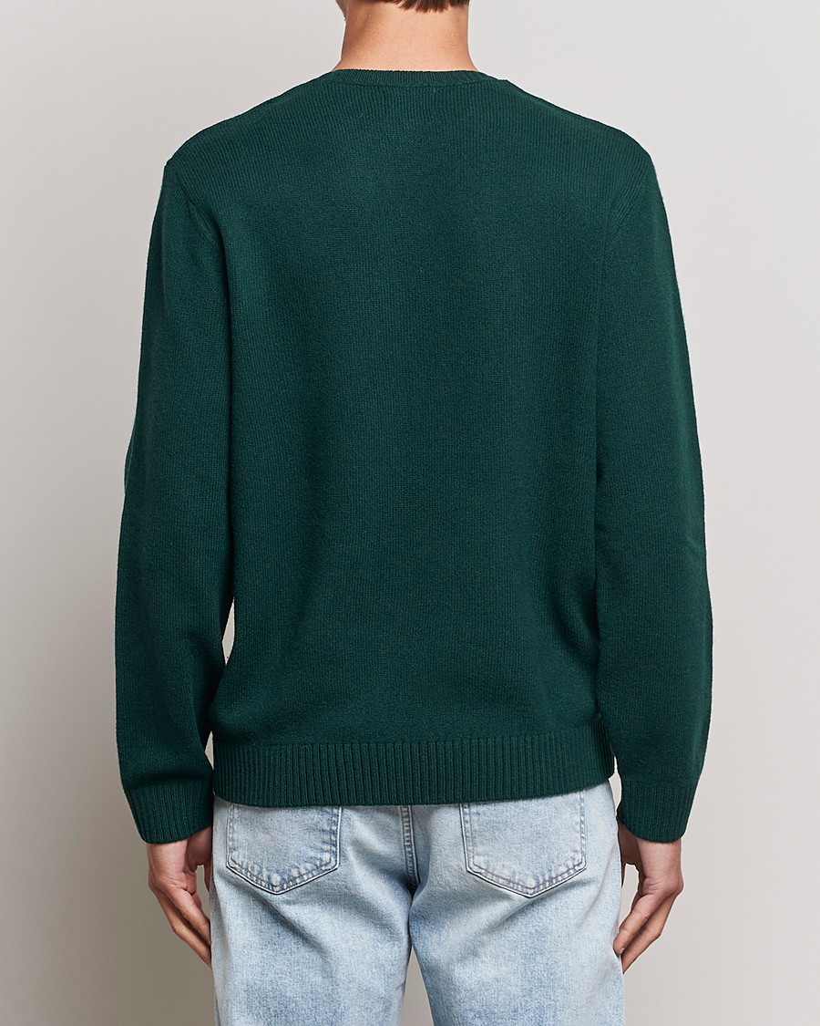 Herre | Trøjer | Colorful Standard | Classic Merino Wool Crew Neck Emerald Green