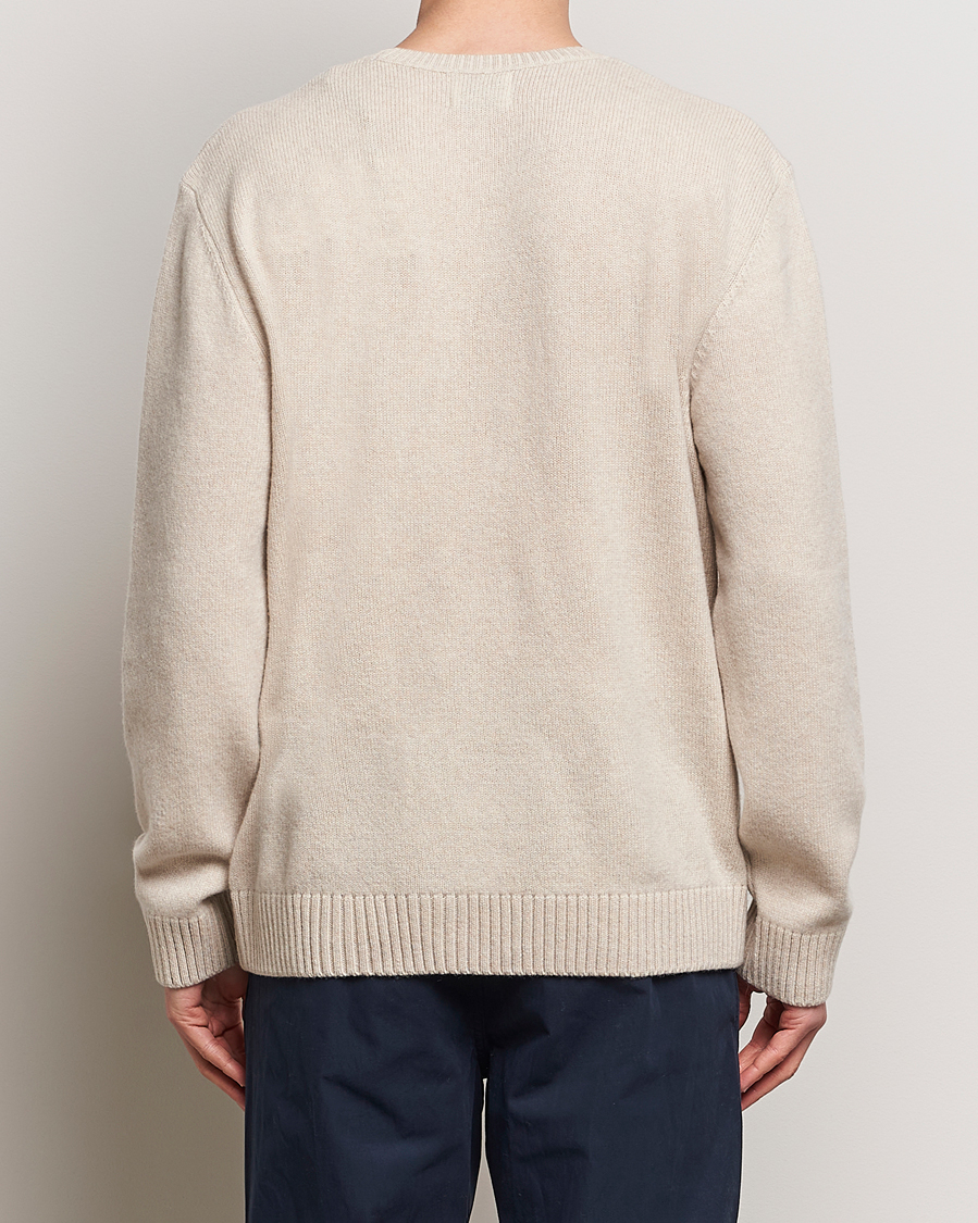 Herre | Trøjer | Colorful Standard | Classic Merino Wool Crew Neck Ivory White