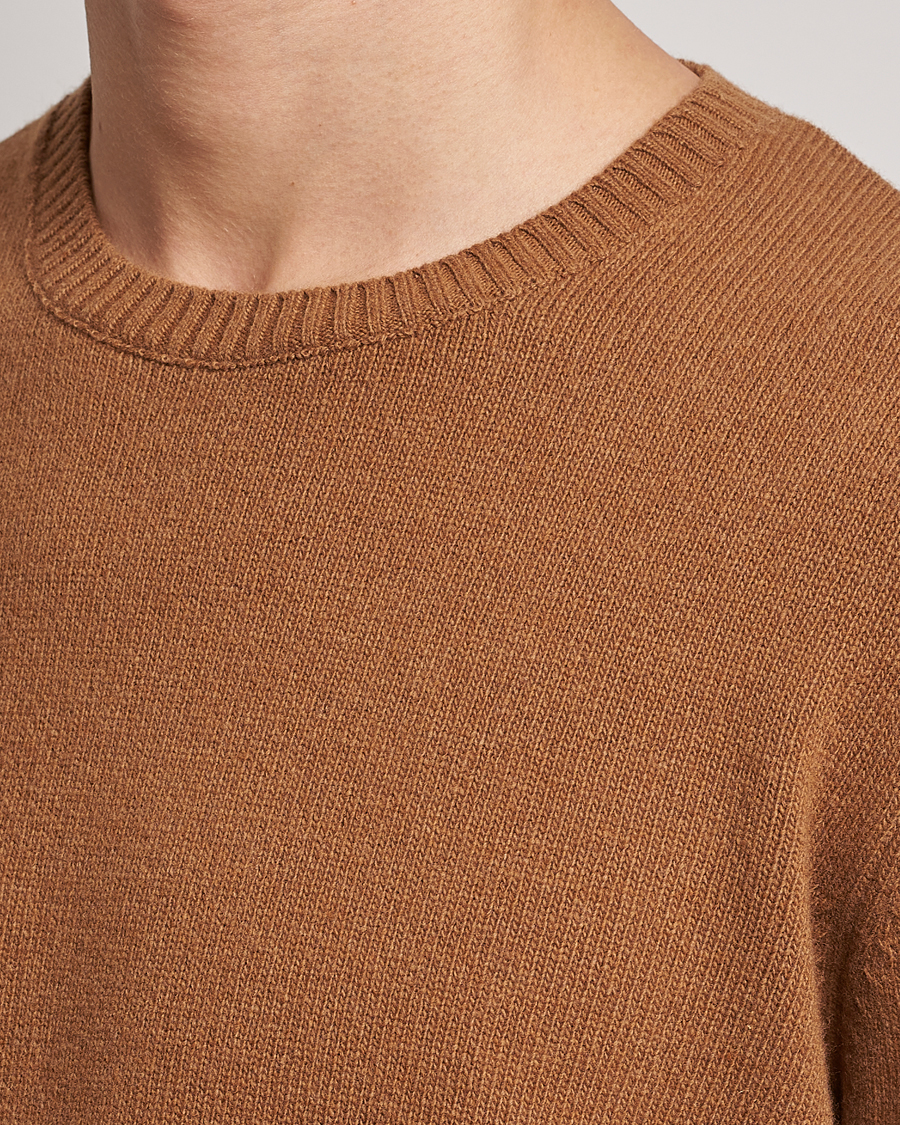 Herre | Trøjer | Colorful Standard | Classic Merino Wool Crew Neck Sahara Camel