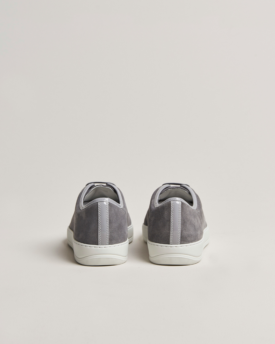 Herre |  | Lanvin | Patent Cap Toe Sneaker Light Grey