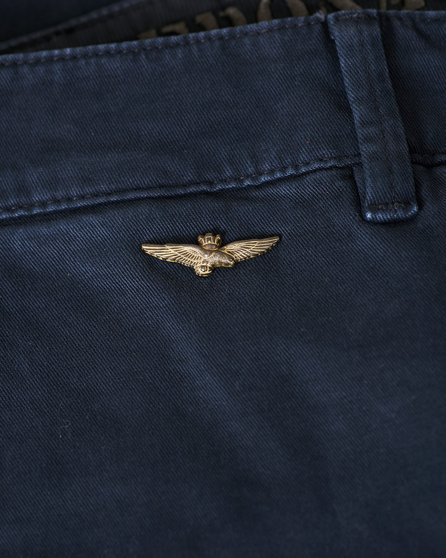 Herre | Bukser | Aeronautica Militare | Cargo Trousers Blue Navy