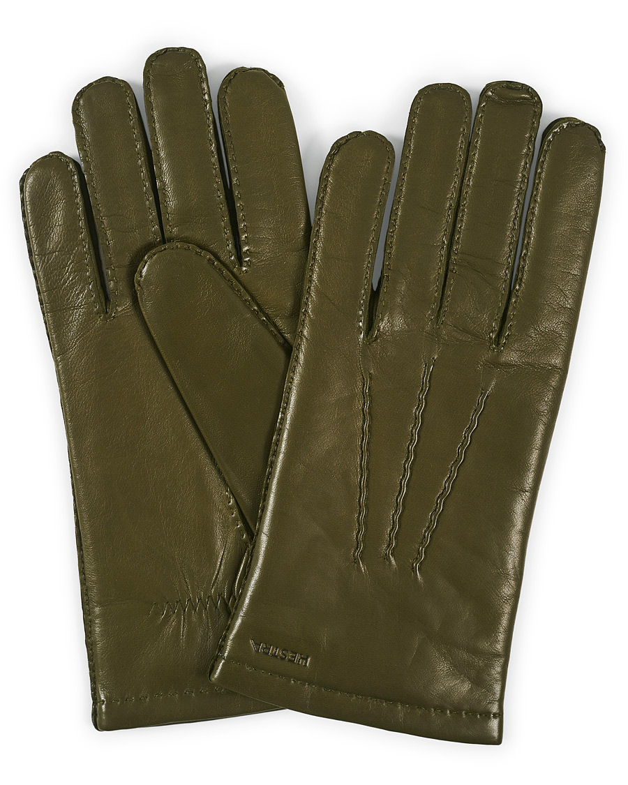 Herre | Hestra Edward Wool Liner Glove Loden | Hestra | Edward Wool Liner Glove Loden