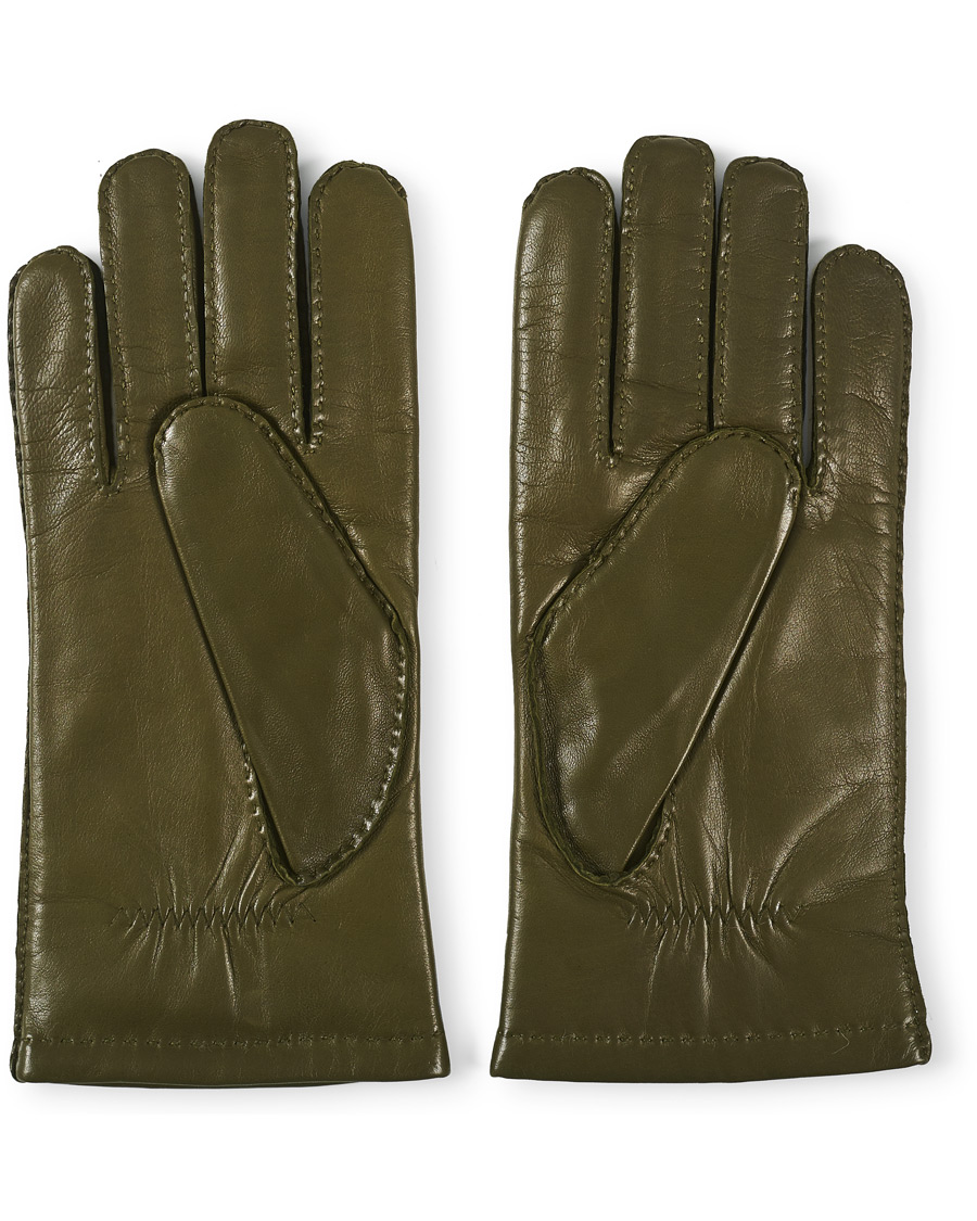Herre | Hestra Edward Wool Liner Glove Loden | Hestra | Edward Wool Liner Glove Loden