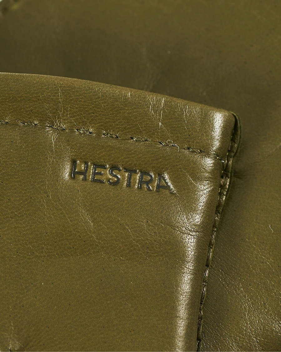 Herre | Hestra Edward Wool Liner Glove Loden | Hestra | Edward Wool Liner Glove Loden