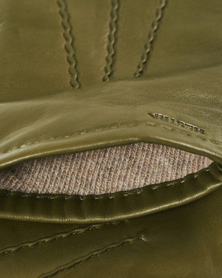 Herre | Hestra Edward Wool Liner Glove Loden | Hestra | Edward Wool Liner Glove Loden