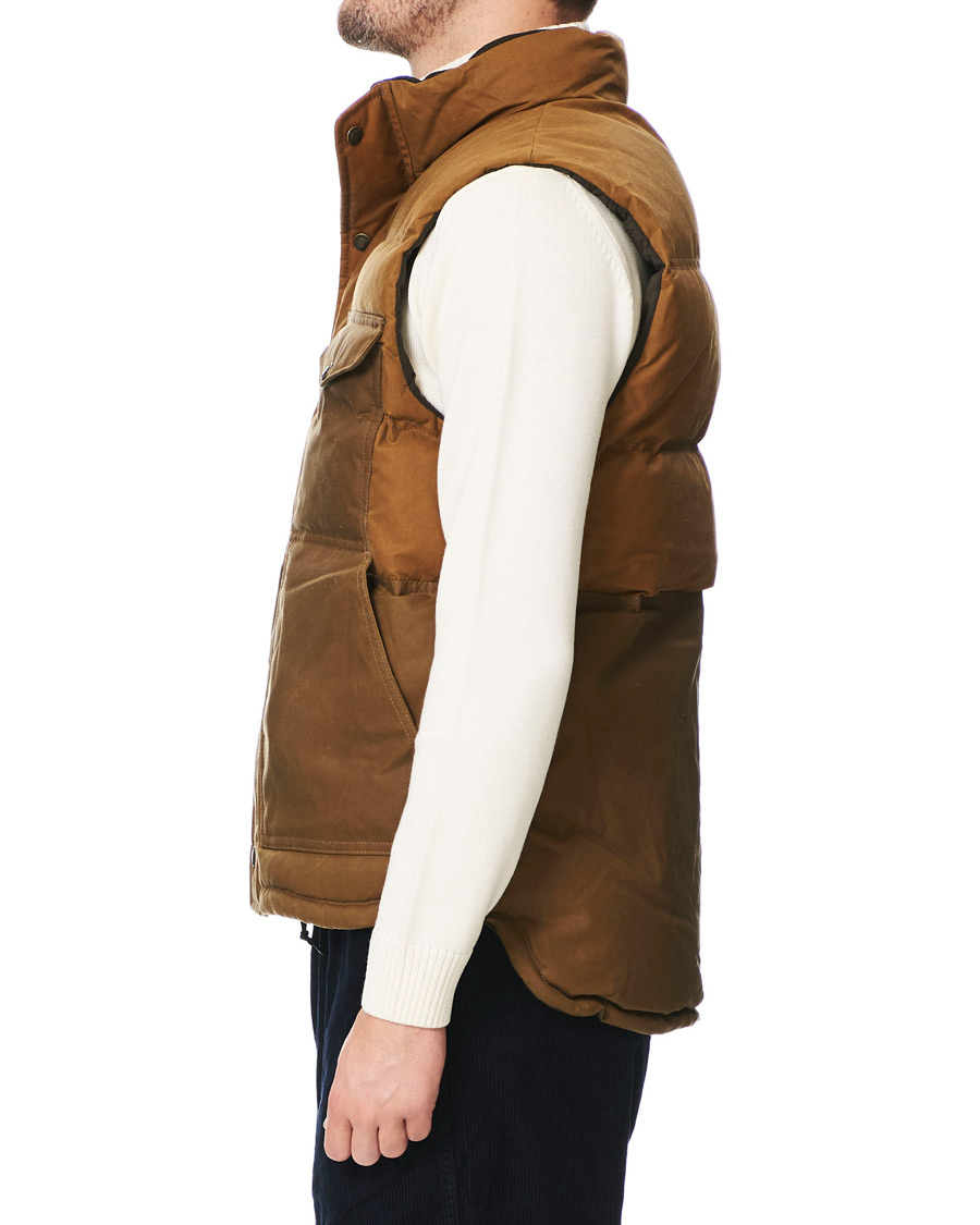 Herre | Jakker | Filson | Down Cruiser Padded Vest Dark Tan
