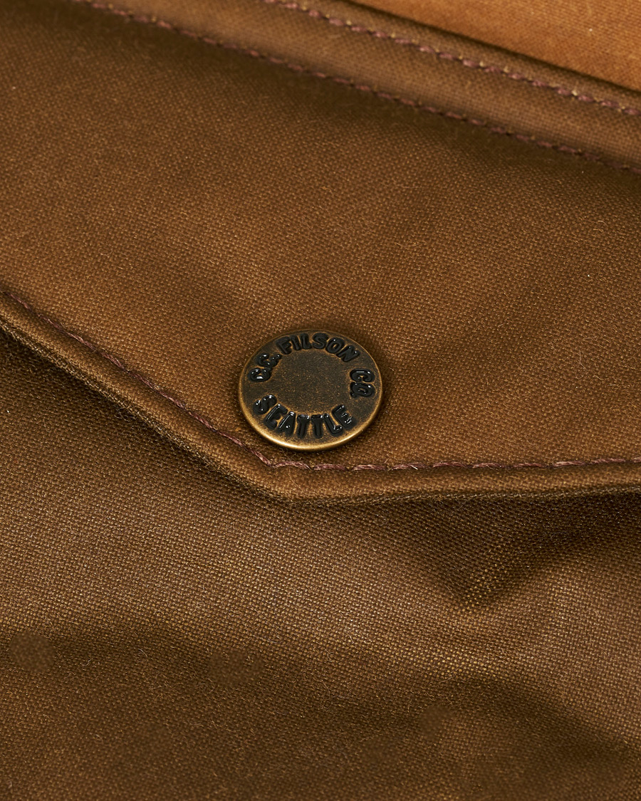 Herre | Jakker | Filson | Down Cruiser Padded Vest Dark Tan