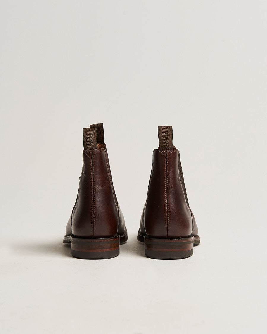 Herre | Støvler | Loake 1880 | Chatsworth Chelsea Boot Dk Brown Waxy Calf