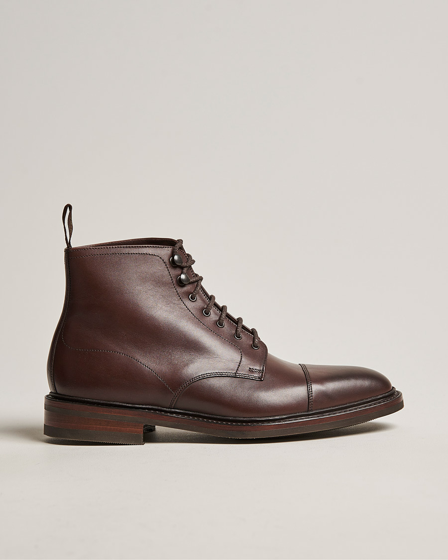 Herre | Støvler | Loake 1880 | Roehampton Boot Dk Brown Burnished Calf