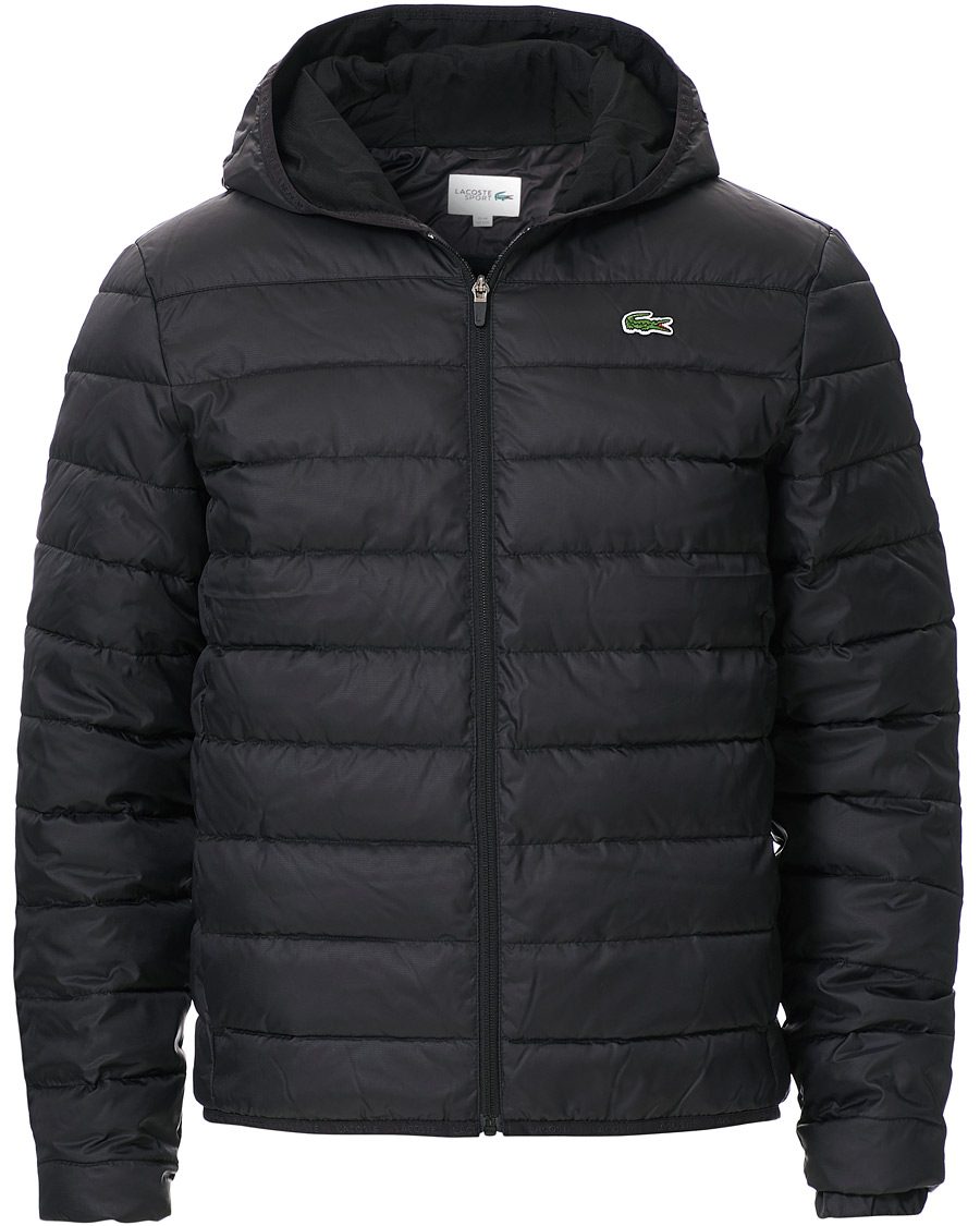 Herre | Jakker | Lacoste | Hooded Jacket Noir