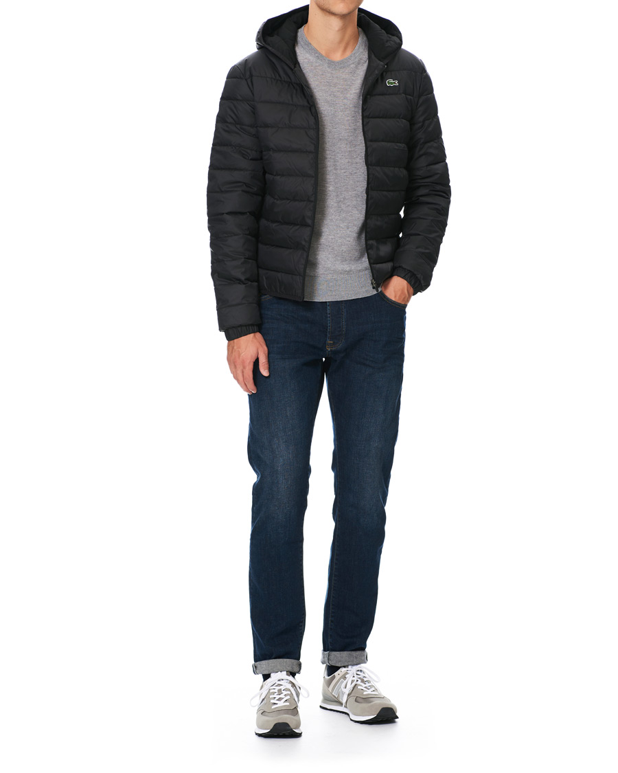 Herre | Jakker | Lacoste | Hooded Jacket Noir