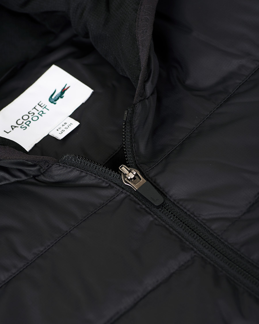Herre | Jakker | Lacoste | Hooded Jacket Noir