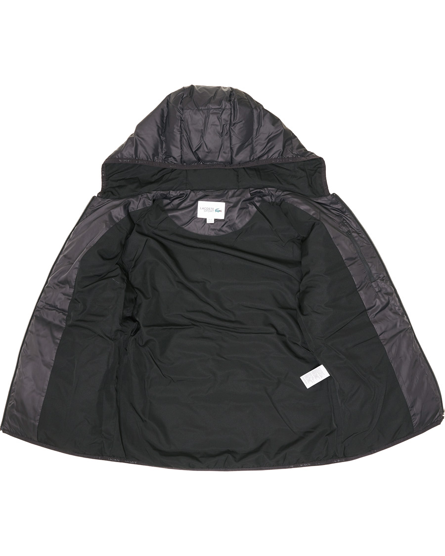 Herre | Jakker | Lacoste | Hooded Jacket Noir