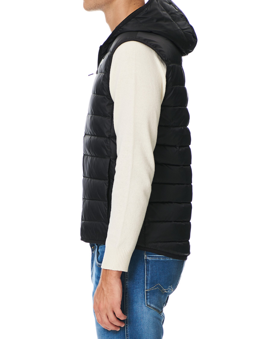 Herre | Jakker | Lacoste | Hooded Vest Noir