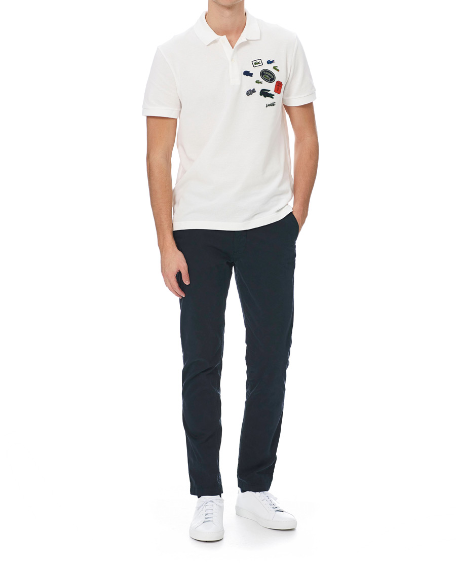 Herre | Polotrøjer | Lacoste | Original Patch Polo Pique White