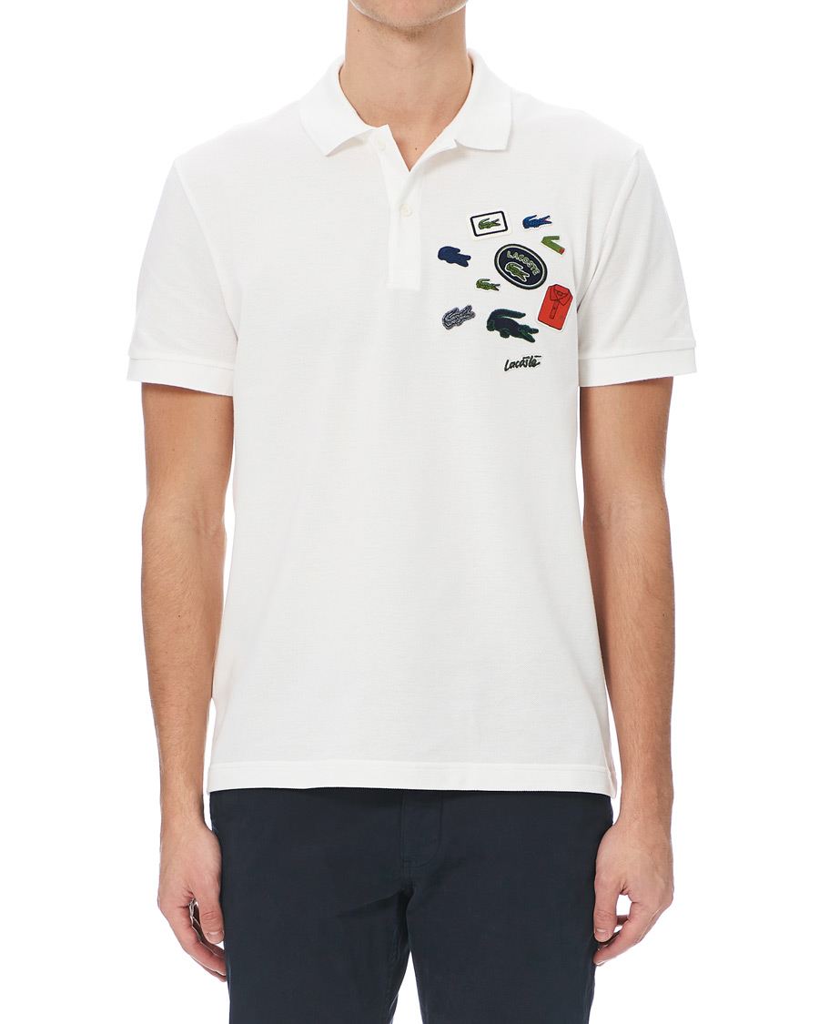 Herre | Polotrøjer | Lacoste | Original Patch Polo Pique White