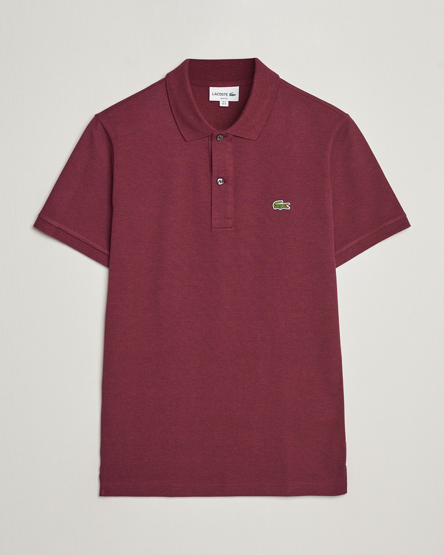 Herre | Polotrøjer | Lacoste | Slim Fit Polo Piké Vine Chine