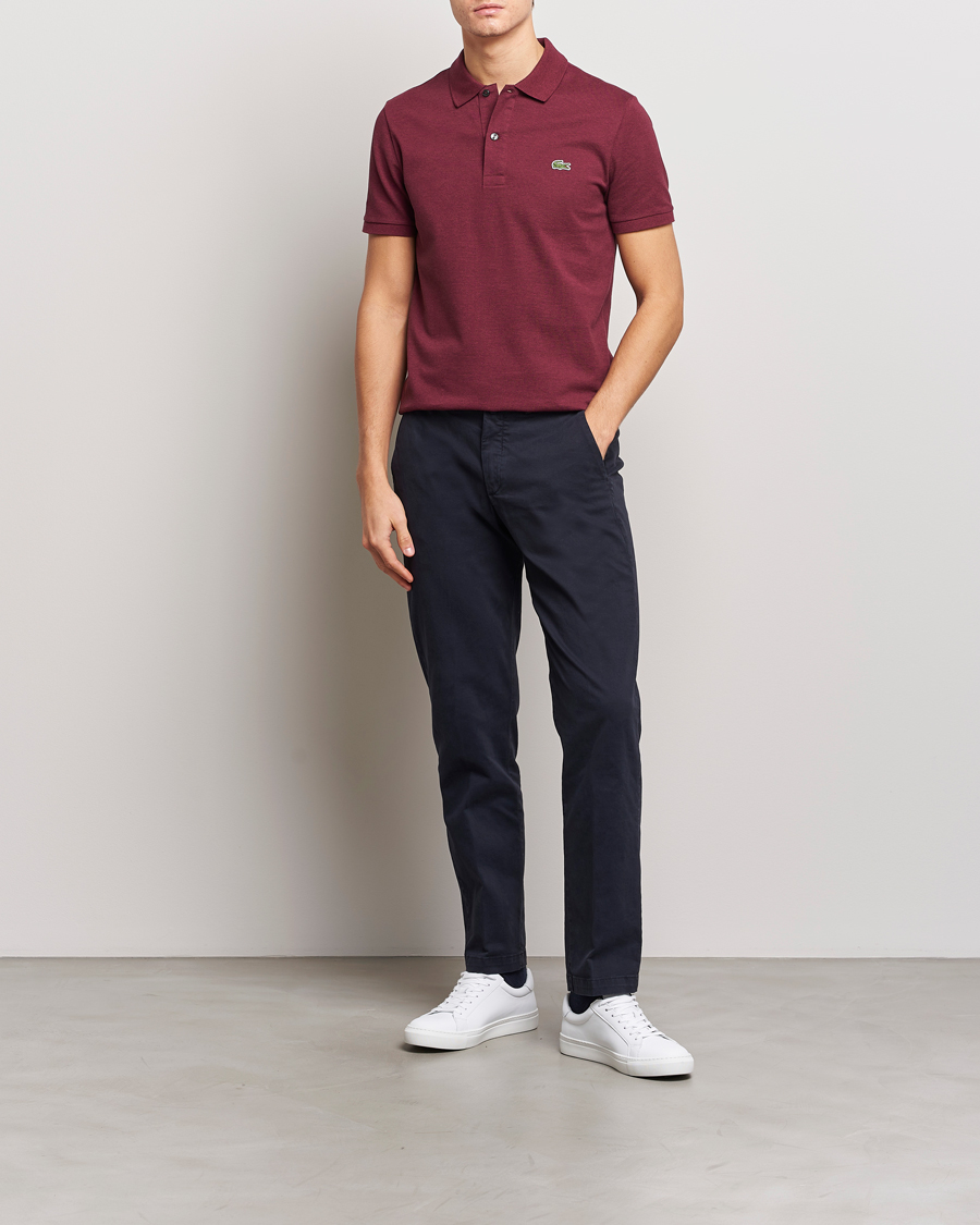 Herre | Polotrøjer | Lacoste | Slim Fit Polo Piké Vine Chine