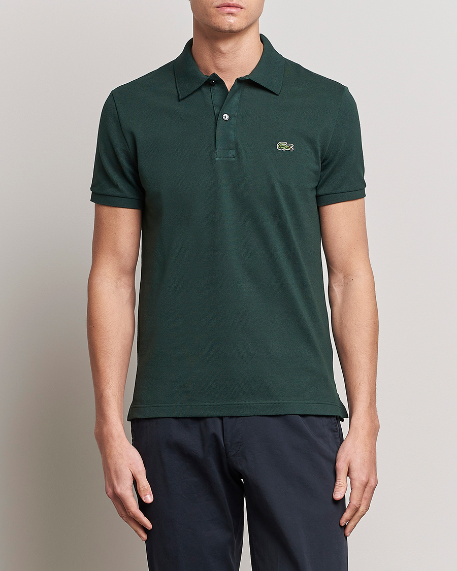 Herr | Lacoste | Lacoste | Slim Fit Polo Piké Sinople