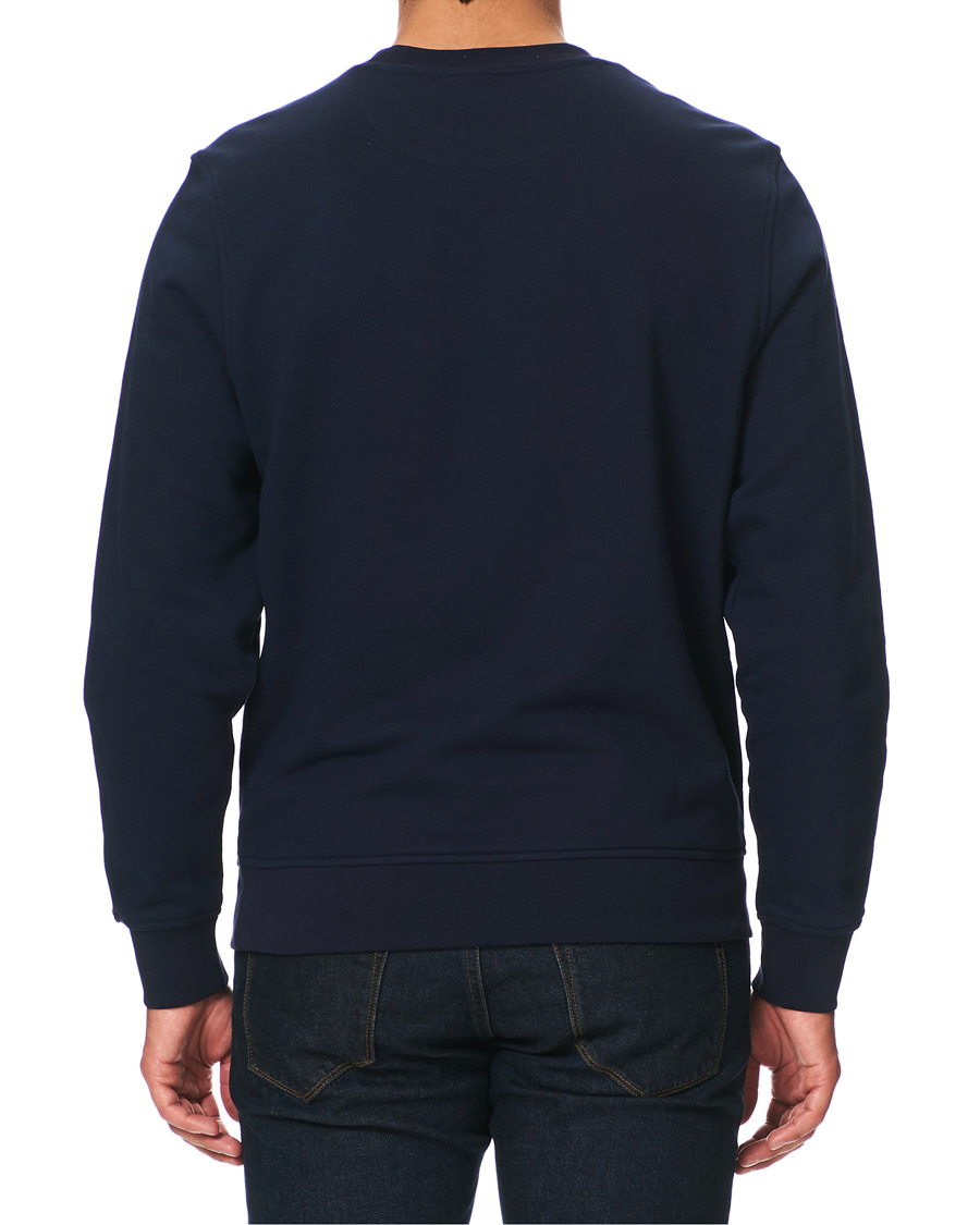 Herre | Trøjer | Lacoste | Crew Neck Sweatshirt Navy Blue