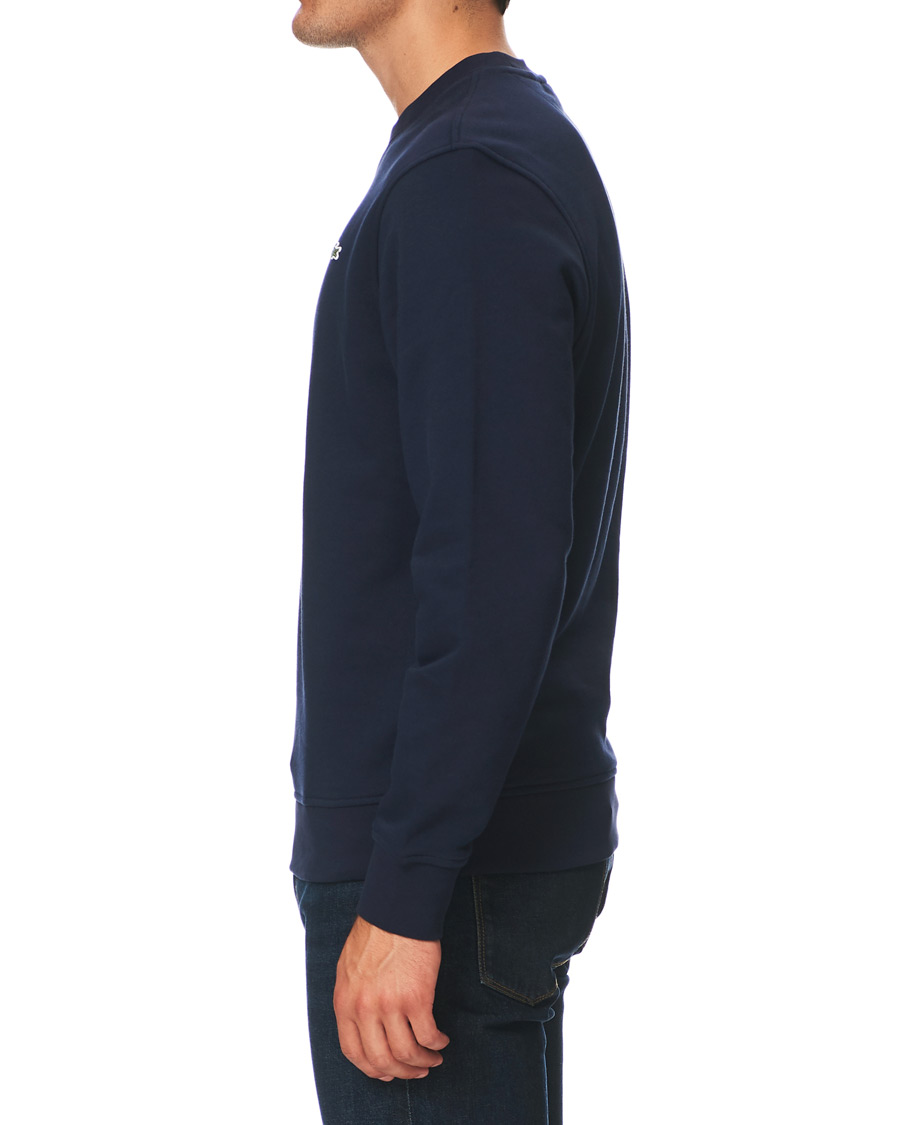 Herre | Trøjer | Lacoste | Crew Neck Sweatshirt Navy Blue