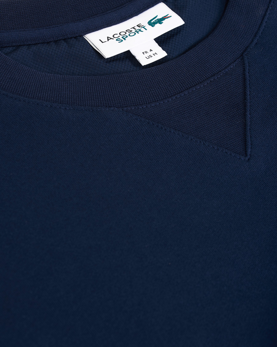 Herre | Trøjer | Lacoste | Crew Neck Sweatshirt Navy Blue