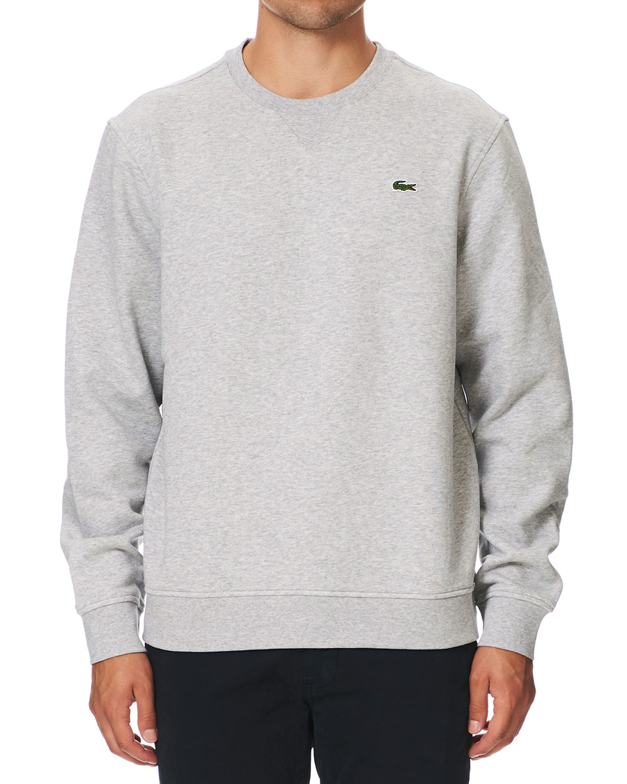Herre | Trøjer | Lacoste | Crew Neck Sweatshirt Argent Chine
