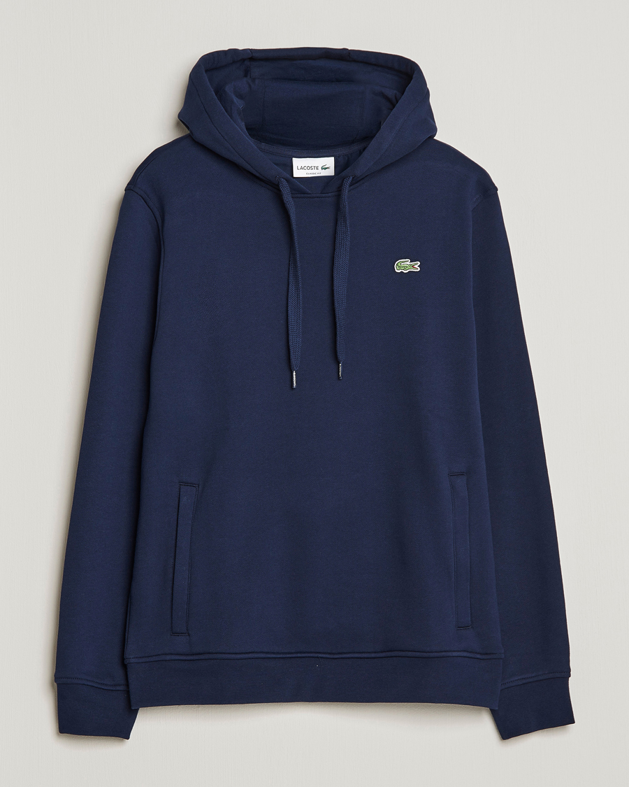 Justering I svejsning Lacoste Hoodie Navy Blue - CareOfCarl.dk