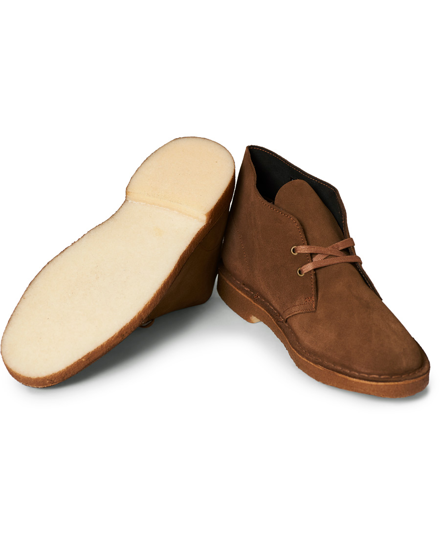 Vibrere Fremskynde program Clarks Originals Desert Boot Cola Suede - CareOfCarl.dk