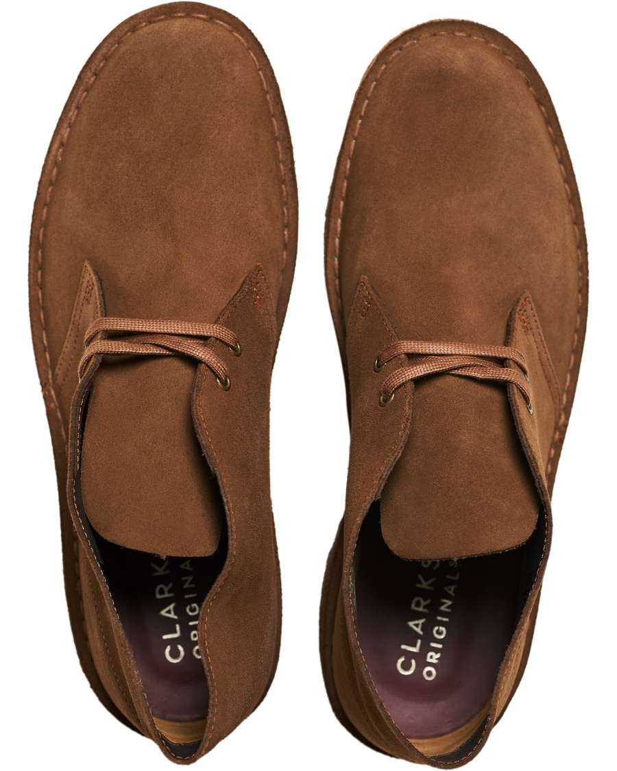 Vibrere Fremskynde program Clarks Originals Desert Boot Cola Suede - CareOfCarl.dk