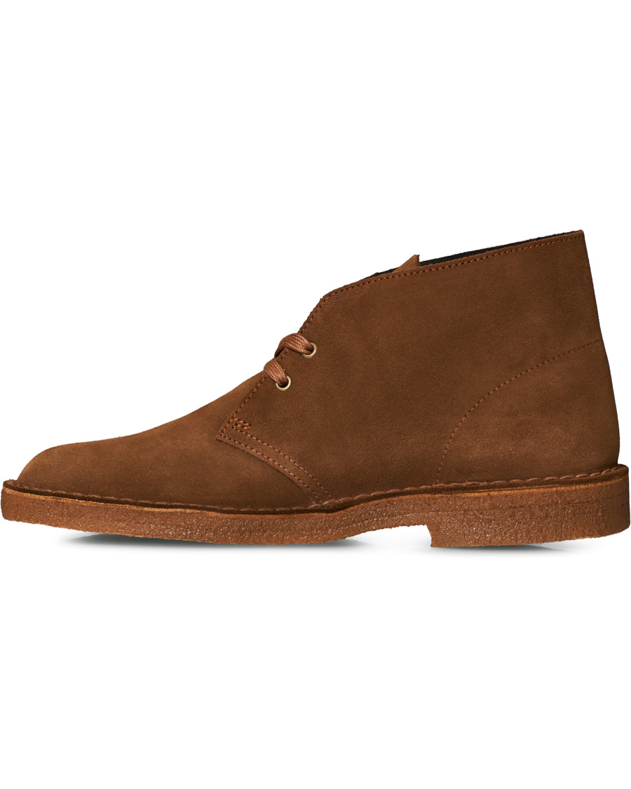 Vibrere Fremskynde program Clarks Originals Desert Boot Cola Suede - CareOfCarl.dk