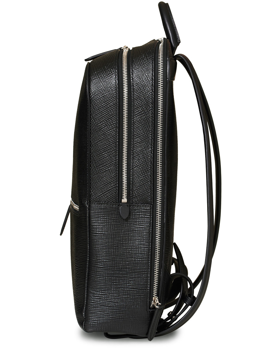 Herre | Smythson Panama Zip Around Backpack Black | Smythson | Panama Zip Around Backpack Black