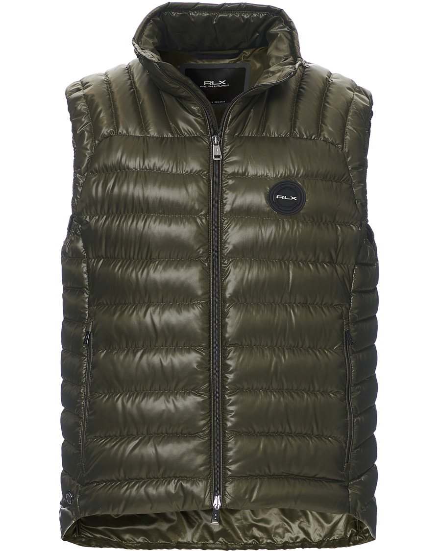 Herre | Jakker | RLX Ralph Lauren | Lightweight Down Vest Dark Olive