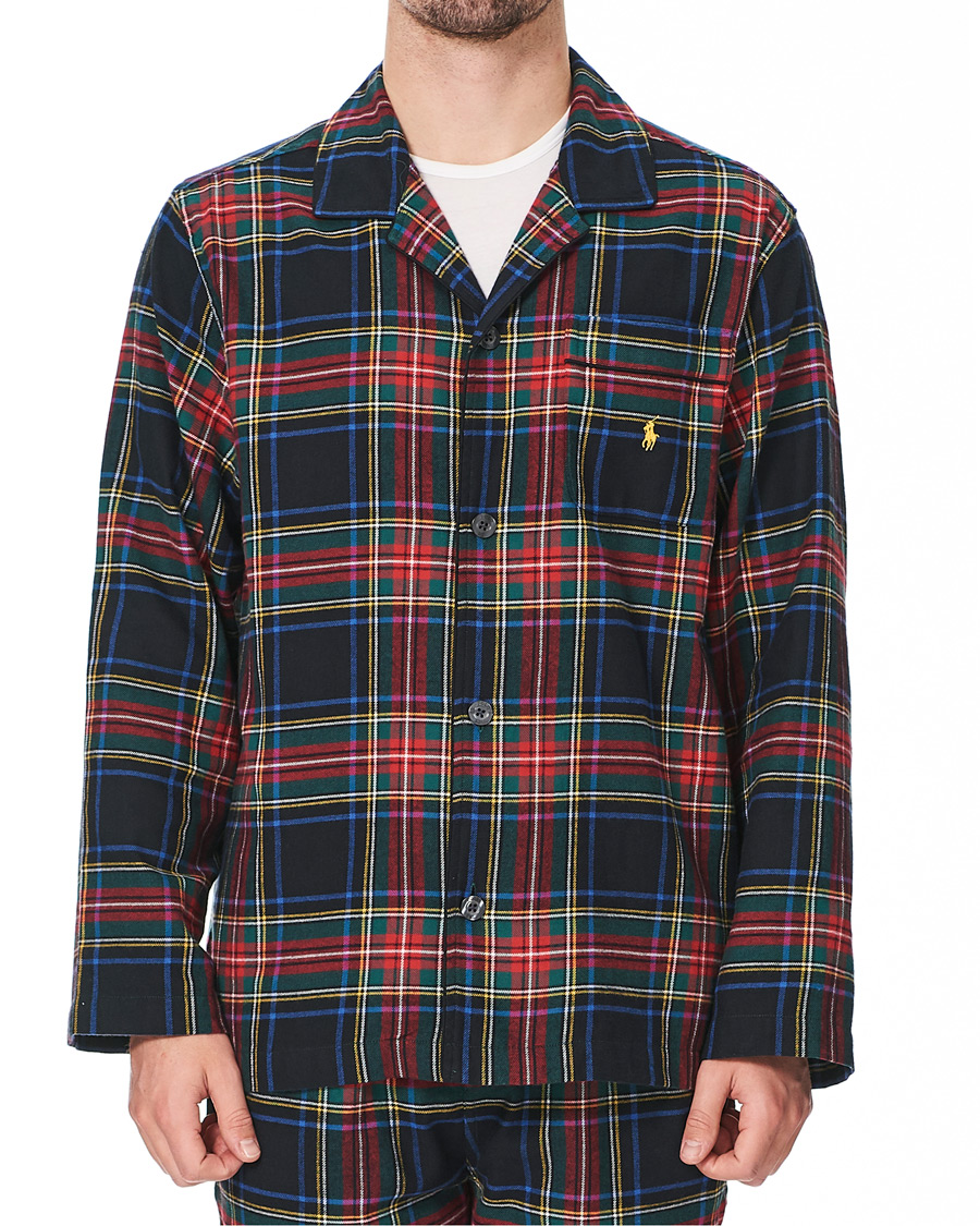 Herre | Pyjamas & Morgenkåber | Polo Ralph Lauren | Flannel Check Pyjama Set Red/Green/Blue