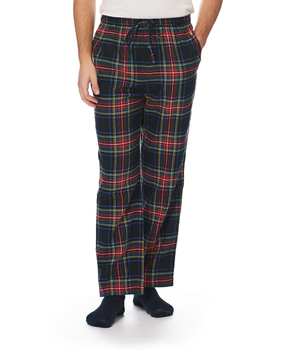 Herre | Pyjamas & Morgenkåber | Polo Ralph Lauren | Flannel Check Pyjama Set Red/Green/Blue