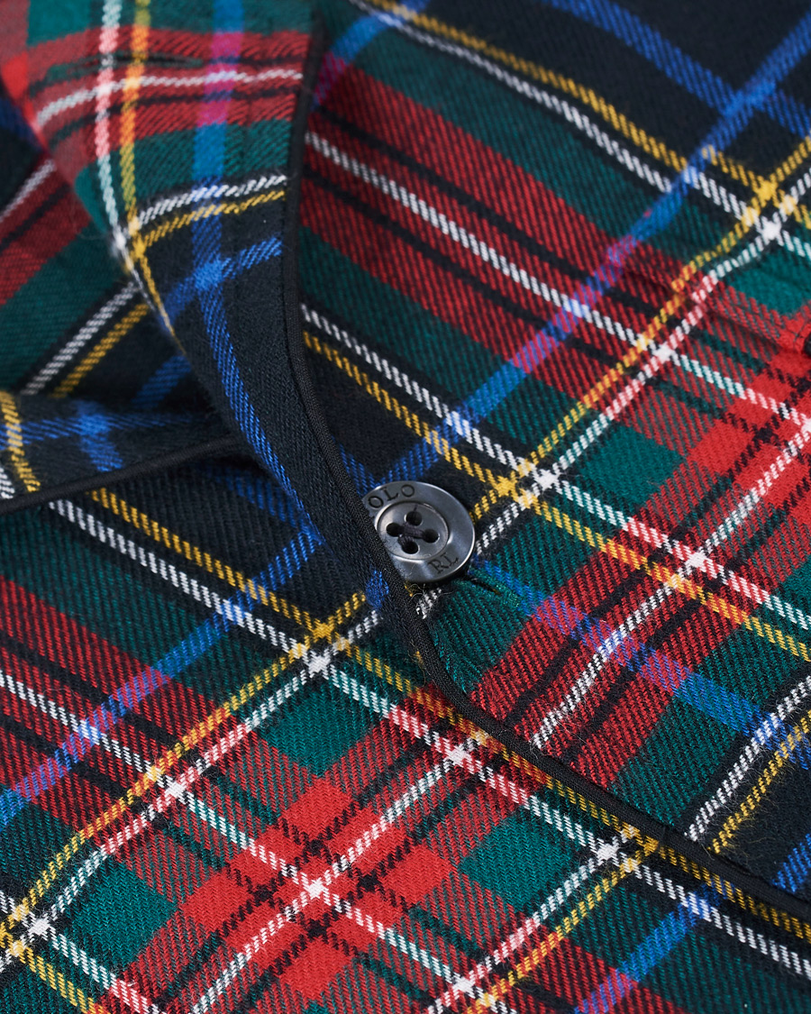Herre | Pyjamas & Morgenkåber | Polo Ralph Lauren | Flannel Check Pyjama Set Red/Green/Blue