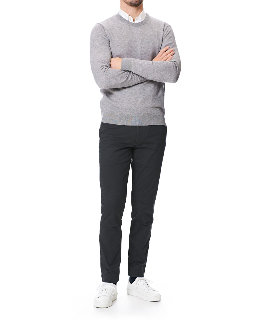 Herre | Bukser | Polo Ralph Lauren | Slim Fit Stretch Chinos Black Mask
