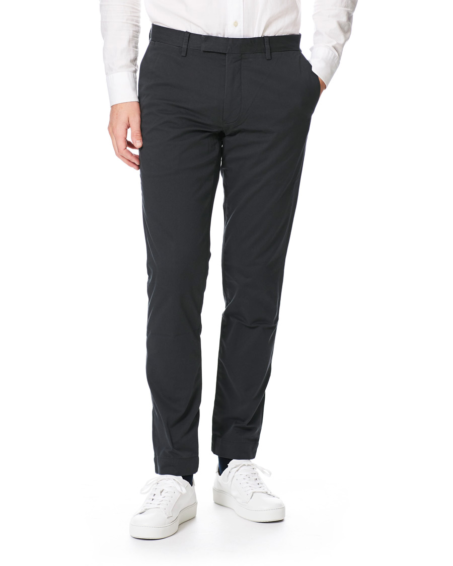Herre | Bukser | Polo Ralph Lauren | Slim Fit Stretch Chinos Black Mask